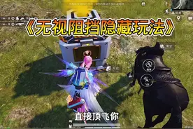 无视阻挡隐藏玩法！#和平精英粽情端午 #和平精英镜域双华