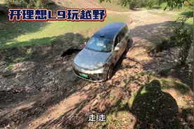 用理想L9玩越野你见过吗？#理想L9 #抖音汽车人共创计划