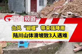 台风“蝴蝶”带来强降雨，陆川山体滑坡3人遇难 #台风蝴蝶#强降雨#台风#滑坡 #广西dou知道