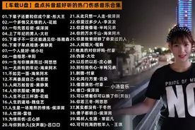 【车载U盘】盘点抖音超好听的热门伤感音乐合集#车载音乐视频封面