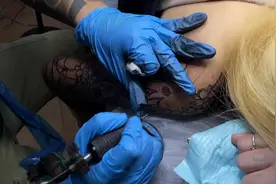 传统招财猫樱花花臂#南宁纹身店#水彩#老传统视频封面