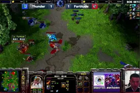 【魔兽战队赛】败者组LP vs RA  V3：浪漫 vs 迅雷的人族内战