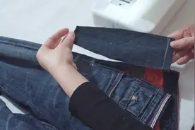 裤子太瘦穿上不舒服？教你2分钟内手工改大，快来学学吧视频封面