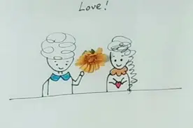 情侣简笔画，1分钟教你画一对小情侣