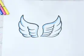 翅膀怎么画简笔画视频封面